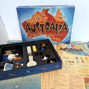2005 Australia Strategy Family Board Game Ravensburger 100% Complete